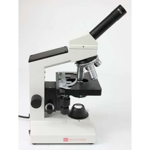GX Microscopes UltraBIO-2 Monocular Compound Microscope - starter microscope