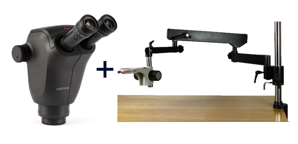 Leica Ivesta 3 stereo microscope
