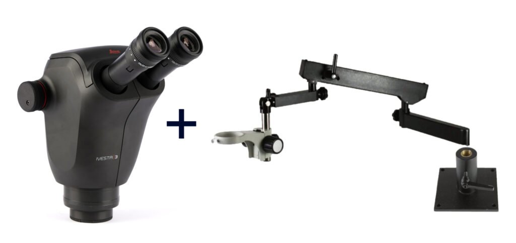 Leica Ivesta 3 stereo microscope