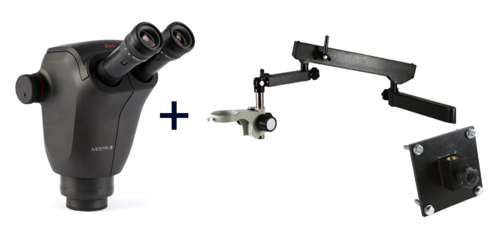 Leica Ivesta 3 stereo microscope