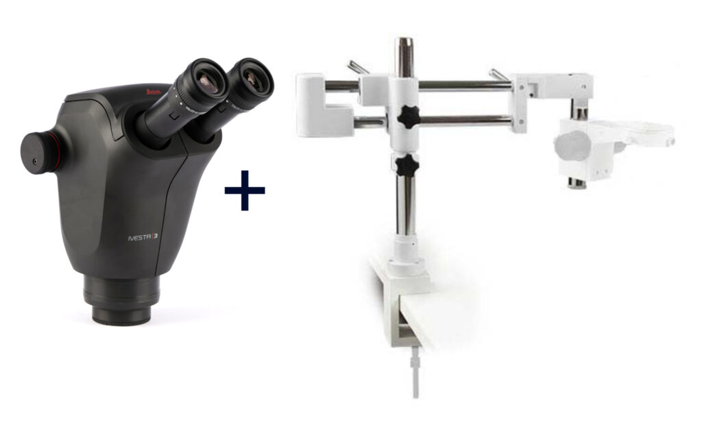 Leica Ivesta 3 stereo microscope