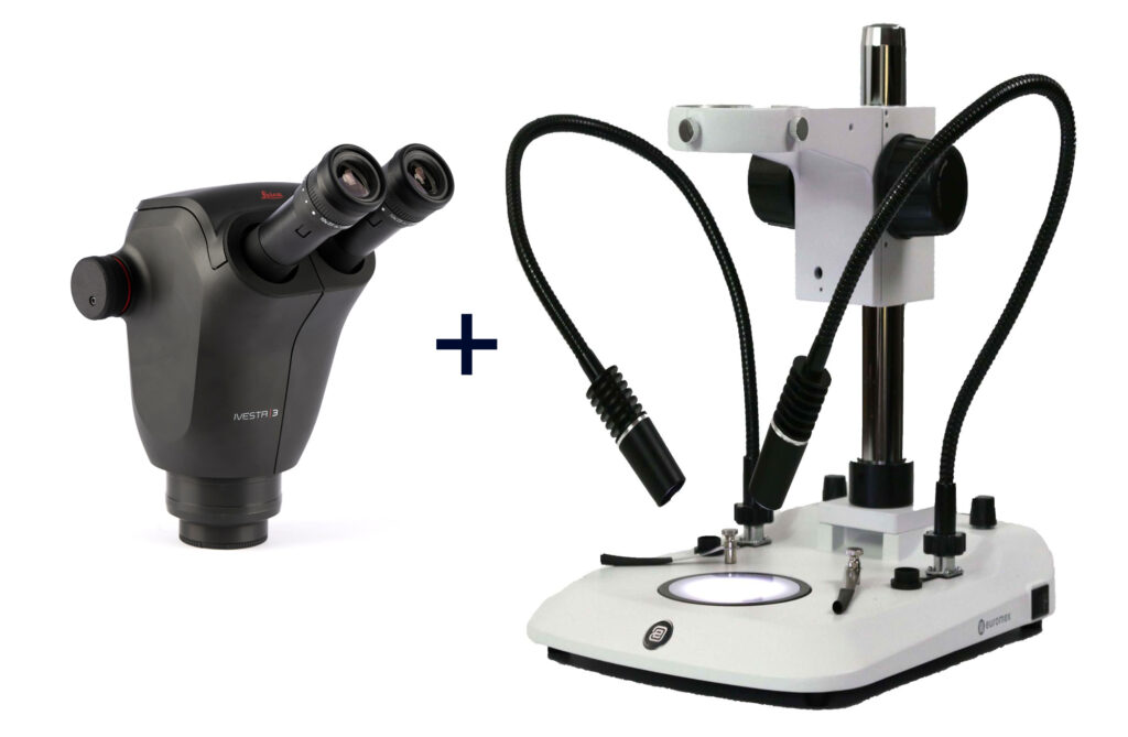 Leica Ivesta 3 stereo microscope