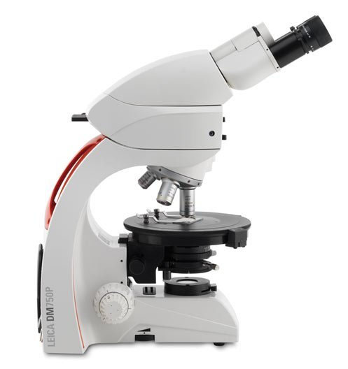Leica DM750P polarising microscope