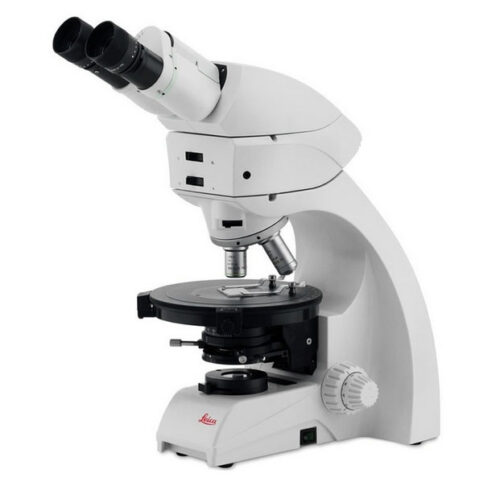Leica DM750P polarising microscope