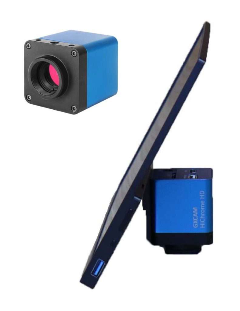 HiChrome-HD microscope display camera