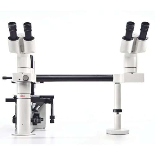 Leica DM IL Inverted Biological Laboratory Microscope with teaching head