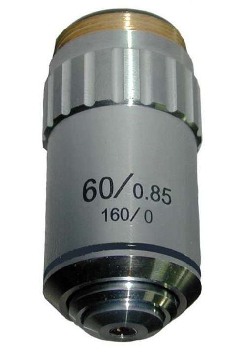 0x objective for L3030 materials microscope. Non coverslip corrected