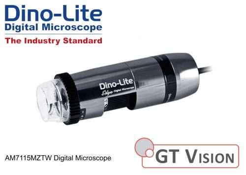 Dino-Lite AM7115MZTW Pro Digital Polarising FLC Microscope 10-55X High Resolution 5MP