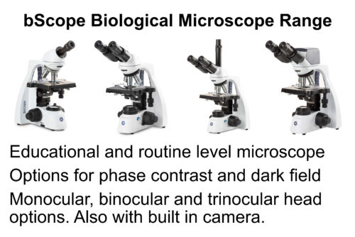 bScope biological microscope