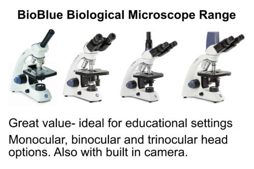 BioBlue biological microscope
